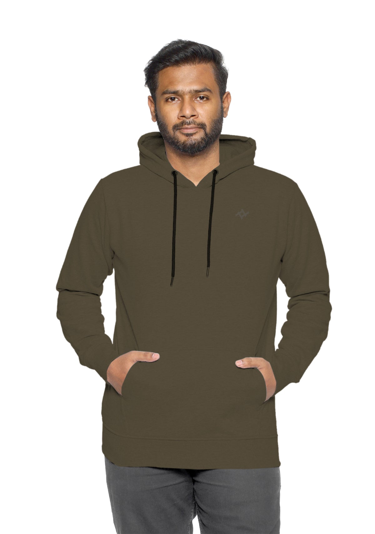 Hoodie Olive Green