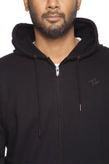 Black Zipper Hoodies